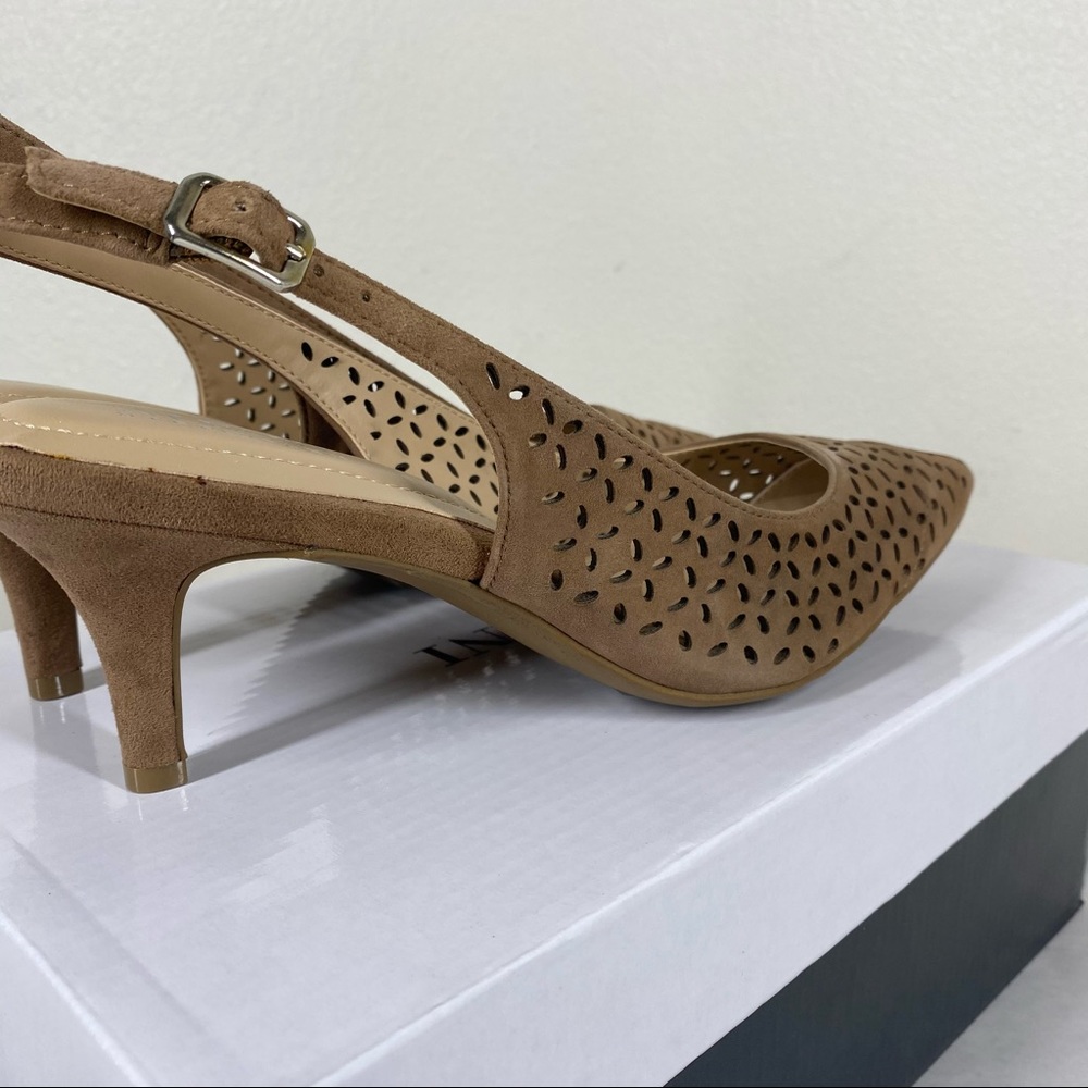 Alfani Suede Step ‘N Flex Babbsy Slingback Pumps - Picture 6 of 6